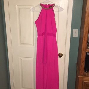 Hot Pink Formal Dress